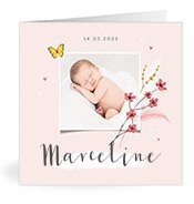 Geburtskarten mit dem Vornamen Marceline
