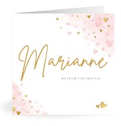 Geboortekaartjes met de naam Marianne
