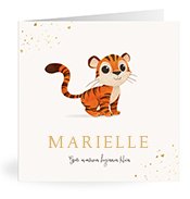 Geburtskarten mit dem Vornamen Marielle