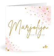 Geboortekaartjes met de naam Marjolijn