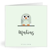 Geburtskarten mit dem Vornamen Matias