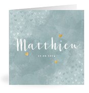 Geboortekaartjes met de naam Matthieu