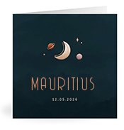 Geburtskarten mit dem Vornamen Mauritius