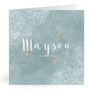 Geboortekaartjes met de naam Mayson