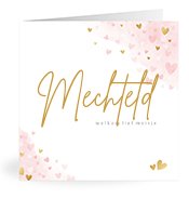 Geboortekaartjes met de naam Mechteld