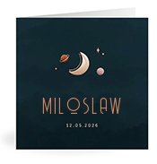 Geburtskarten mit dem Vornamen Miloslaw