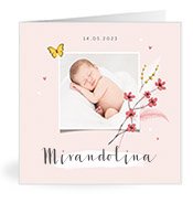 Geburtskarten mit dem Vornamen Mirandolina