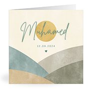 Geburtskarten mit dem Vornamen Muhamed