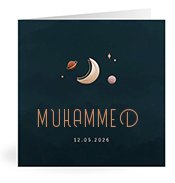 Geburtskarten mit dem Vornamen Muhammed