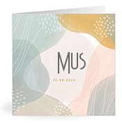 Geboortekaartjes met de naam Mus