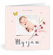 Geburtskarten mit dem Vornamen Myrjam