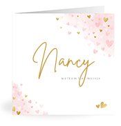 Geburtskarten mit dem Vornamen Nancy