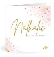 Geburtskarten mit dem Vornamen Nathalie