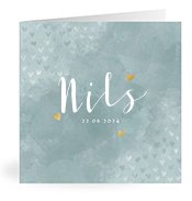Geburtskarten mit dem Vornamen Nils