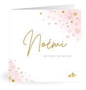 Geboortekaartjes met de naam Noémi