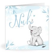 Geburtskarten mit dem Vornamen Nuh