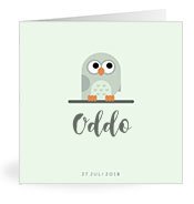 Geburtskarten mit dem Vornamen Oddo