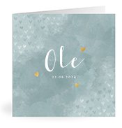 Geburtskarten mit dem Vornamen Ole