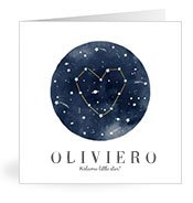 Geburtskarten mit dem Vornamen Oliviero