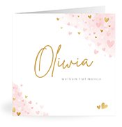 Geboortekaartjes met de naam Oliwia