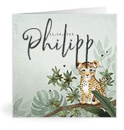 Geburtskarten mit dem Vornamen Philipp