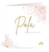 Geboortekaartjes met de naam Pola