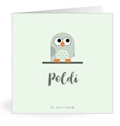 Geburtskarten mit dem Vornamen Poldi