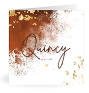 Geboortekaartjes met de naam Quincy