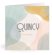 Geboortekaartjes met de naam Quincy