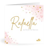 Geboortekaartjes met de naam Rafaëlla
