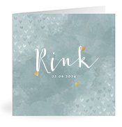 Geboortekaartjes met de naam Rink