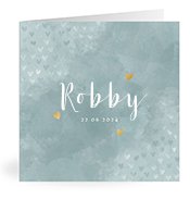 Geburtskarten mit dem Vornamen Robby