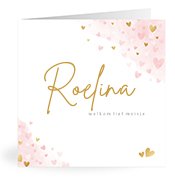 Geboortekaartjes met de naam Roelina