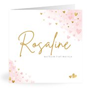 Geboortekaartjes met de naam Rosaline