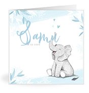 Geburtskarten mit dem Vornamen Samu
