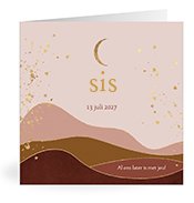 Geboortekaartjes met de naam Sis