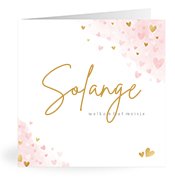 Geboortekaartjes met de naam Solange