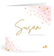 Geboortekaartjes met de naam Susan