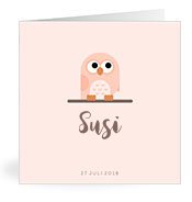 Geburtskarten mit dem Vornamen Susi