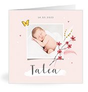 Geburtskarten mit dem Vornamen Talea