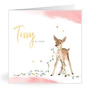 Geburtskarten mit dem Vornamen Tessy