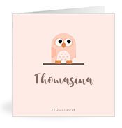 Geburtskarten mit dem Vornamen Thomasina