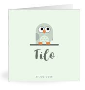 Geburtskarten mit dem Vornamen Tilo