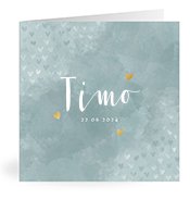 Geboortekaartjes met de naam Timo