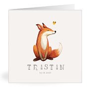 Geburtskarten mit dem Vornamen Tristin
