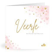 Geboortekaartjes met de naam Veerle