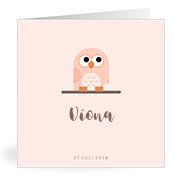 Geburtskarten mit dem Vornamen Viona