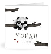 Geburtskarten mit dem Vornamen Yonah