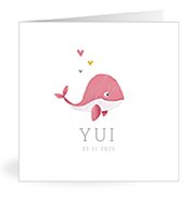 Geburtskarten mit dem Vornamen Yui