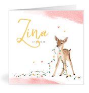 Geburtskarten mit dem Vornamen Zina